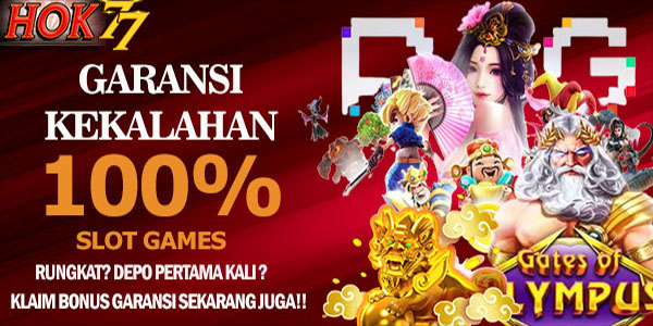 POP UP GARANSI KEKALAHAN 100% SLOT